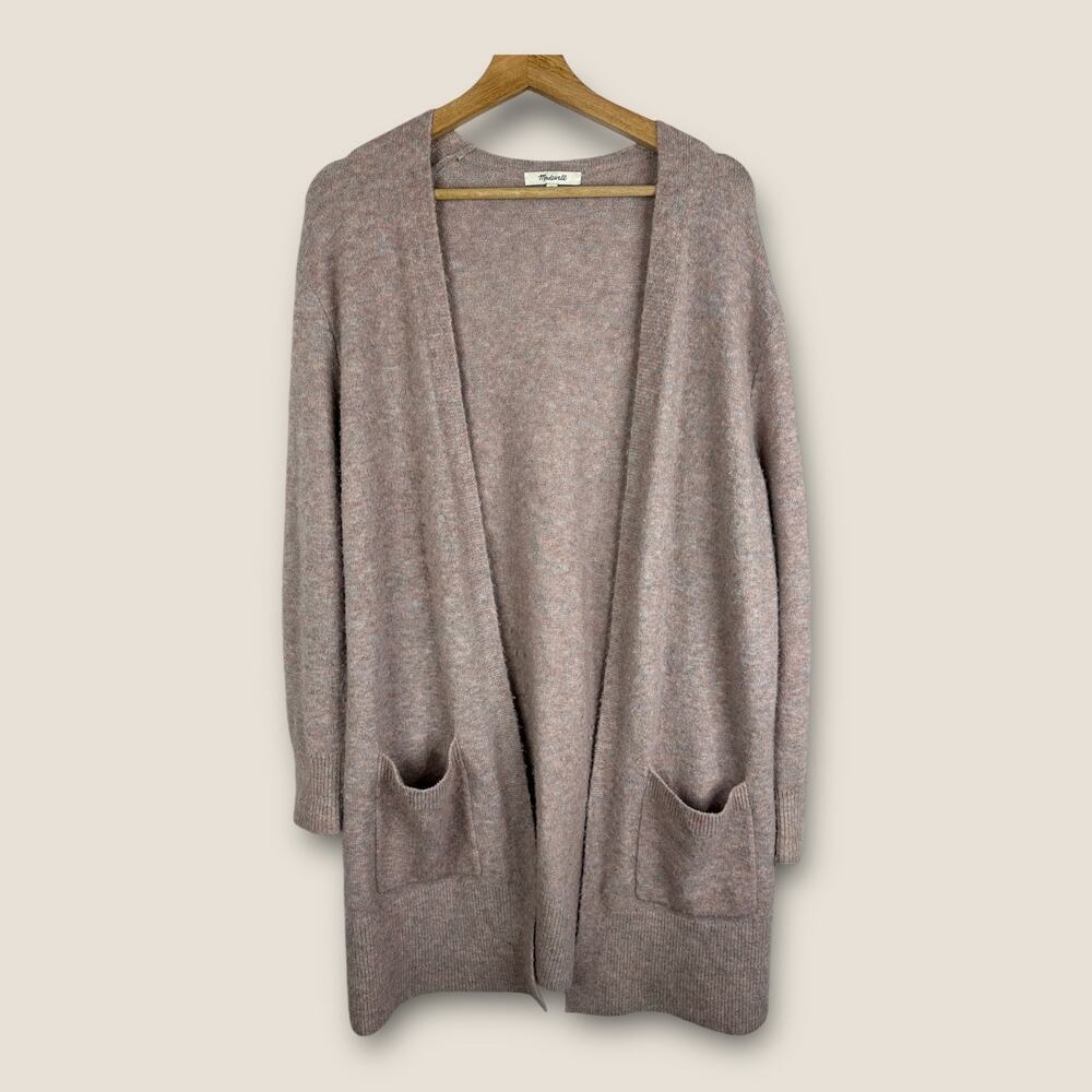 Madewell Womens Small Kent Cardigan Sweater in Coziest Yarn Wool Alpaca g9611